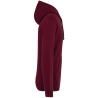 Sweat à capuche contrastée Bordeaux/Marine Kariban homme – vue 3