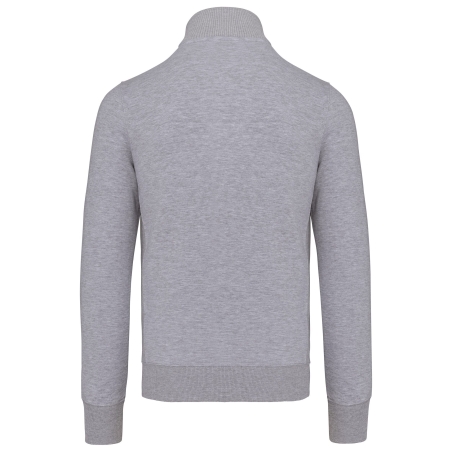 Veste molleton zippée homme Kariban – Gris Oxford Grey – vue 2