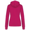 Sweat capuche contrastée femme Fuchsia/Gris Kariban – vue 2