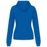 Sweat capuche contrastée femme Blanc & Bleu Royal Kariban – vue 2