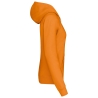 Sweat à capuche contrastée femme Orange/Blanc Kariban – vue 3