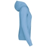 Sweat capuche contrastée femme Kariban – Blanc/Bleu – vue 3