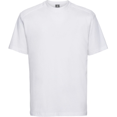 T-shirt Heavy Duty Blanc Russell – Workwear 180 g/m²