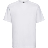 T-shirt Heavy Duty Blanc Russell – Workwear 180 g/m²