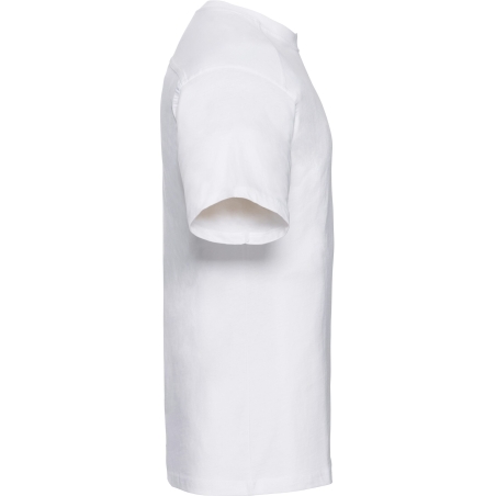 T-shirt Heavy Duty Blanc Russell – Workwear 180 g/m² – vue 3