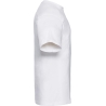 T-shirt Heavy Duty Blanc Russell – Workwear 180 g/m² – vue 3