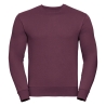 Sweat-shirt col rond Authentic Bordeaux Russell 280 g/m²