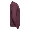Sweat-shirt col rond Authentic Bordeaux Russell 280 g/m² – vue 3
