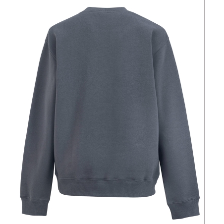 Sweat-shirt Col Rond Authentic Gris Russell – 280 g/m² – vue 2