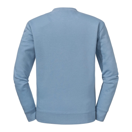 Sweat-shirt col rond Authentic Bleu (Mineral Blue) Russell – vue 2