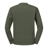 Sweat-shirt col rond Authentic Vert Olive Russell 280 g/m² – vue 2