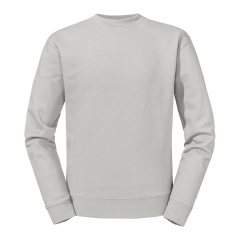 Sweat-shirt col rond Authentic Gris Urban Russell – 280 g/m²
