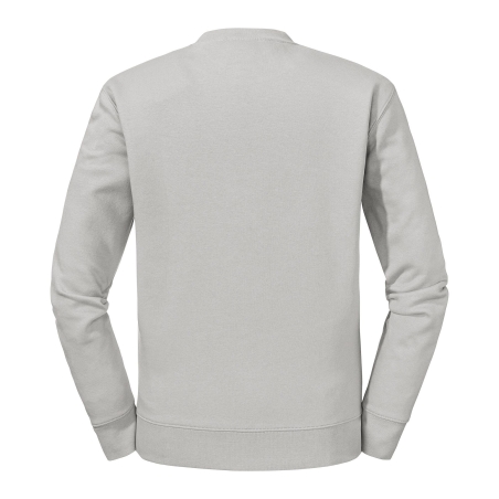 Sweat-shirt col rond Authentic Gris Urban Russell – 280 g/m² – vue 2