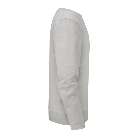 Sweat-shirt col rond Authentic Gris Urban Russell – 280 g/m² – vue 3