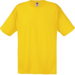 T-shirt Homme Jaune Original-T Fruit of the Loom (SC6)