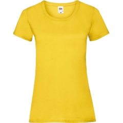 T-shirt femme Valueweight Jaune (Sunflower) – Fruit of the Loom