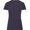 T-shirt femme Valueweight Marine chiné Fruit of the Loom – vue 2