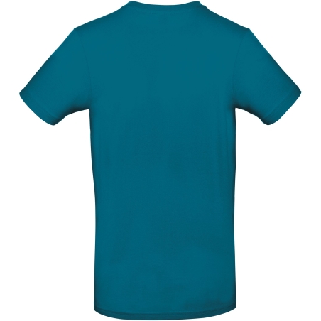 T-shirt homme col rond Bleu Diva 185 g/m² B&C E190 – vue 2