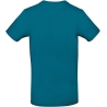T-shirt homme col rond Bleu Diva 185 g/m² B&C E190 – vue 2