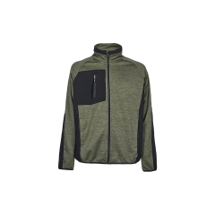 Sweat-shirt full zip HULL Vert Dark Green U-Power