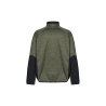 Sweat-shirt full zip HULL Vert Dark Green U-Power – vue 2