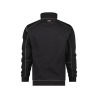 Sweat-shirt de travail zippé col montant 290 g/m² Noir – Dassy Felix