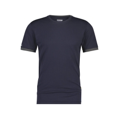 T-shirt de travail manches courtes anti-UV UPF 50+ respirant Bleu nuit/gris anthracite – Dassy Nexus