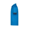 Polo de travail piqué respirant anti-UV UPF 50+ séchage rapide Bleu azur/gris – Dassy Traxion Next