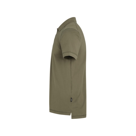 Polo de travail coton recyclé UPF 50+ slim fit Kaki – Dassy PRISTINE