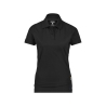 Polo de travail femme manches courtes anti-UV UPF 50+ respirant Noir – Dassy Traxion Women