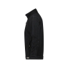 Veste polaire microfibre antiboulochage poignets élastiques Noir – Dassy Penza