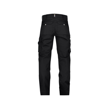 Pantalon de travail multipoches genoux Cordura 300 g/m² Noir coupe courte – Dassy Miami