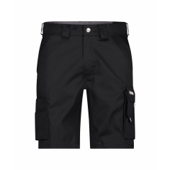 Bermuda de travail multipoches 245 g/m² coupe droite Noir – Dassy Bari