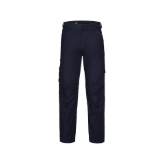 Pantalon de travail multipoches coupe slim regular fit Marine coupe longue – Dassy Aalto