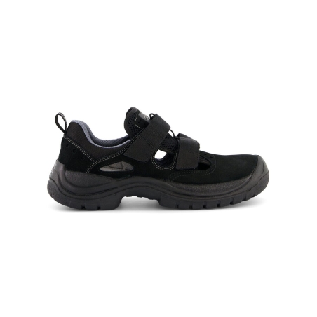 Chaussure de sécurité basse S1PL composite antistatique velcro Noir – Dassy Achilles S1PL FO SR