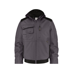 Veste hiver imperméable respirante coudes Cordura Gris anthracite/noir – Dassy Austin
