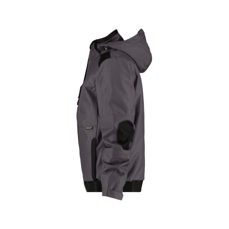 Veste hiver imperméable respirante coudes Cordura Gris anthracite/noir – Dassy Austin