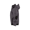 Veste hiver imperméable respirante coudes Cordura Gris anthracite/noir – Dassy Austin