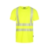 T-shirt haute visibilité manches courtes UPF 50+ tissu recyclé Jaune fluo – Dassy Carter