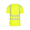 T-shirt haute visibilité manches courtes UPF 50+ tissu recyclé Jaune fluo – Dassy Carter