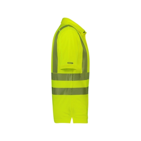 Polo haute visibilité manches courtes anti-UV UPF 50+ classe 2 Jaune fluo – Dassy Brandon