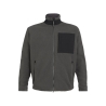 Veste polaire de travail zippée regular fit Gris/noir – Dassy HAVEN