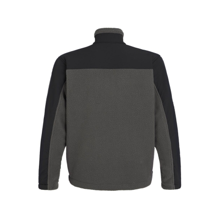 Veste polaire de travail zippée regular fit Gris/noir – Dassy HAVEN