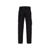 Pantalon de travail multipoches coupe slim regular fit Noir coupe courte – Dassy Aalto