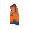 Parka haute visibilité imperméable classe 3 multipoches Orange fluo/marine – Dassy Atlantis