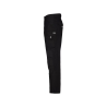 Pantalon de travail poches genoux Cordura regular fit slim leg Noir coupe longue – Dassy Ando