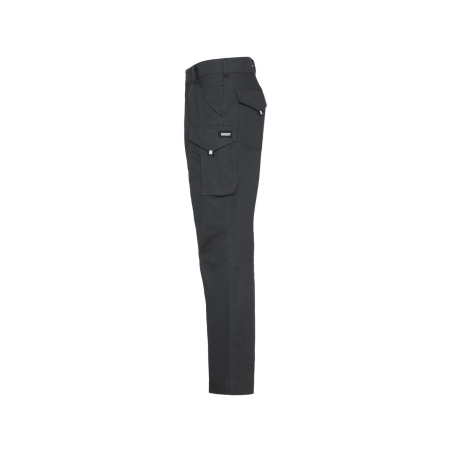 Pantalon de travail multipoches coupe slim regular fit Gris – Dassy Aalto