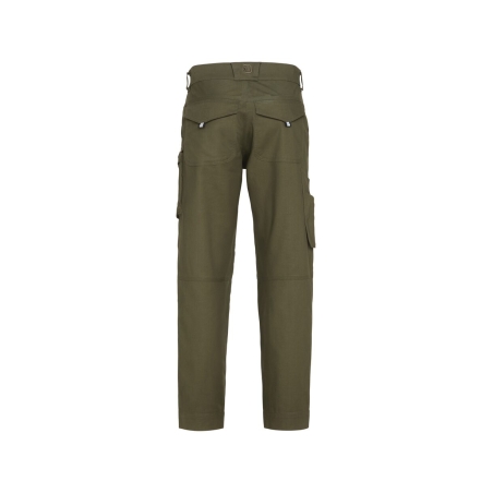 Pantalon de travail multipoches coupe slim regular fit Kaki – Dassy Aalto