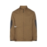 Veste de travail stretch Cordura poches zippées Camel/gris – Dassy Atom Next