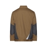 Veste de travail stretch Cordura poches zippées Camel/gris – Dassy Atom Next